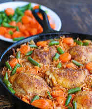 Jollof Rice & Chicken